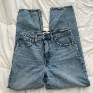 Madewell Perfect Vintage Straight Jeans
